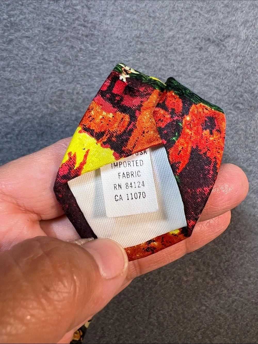 Novelty Beatles-Themed Multicolor Men's Silk Tie